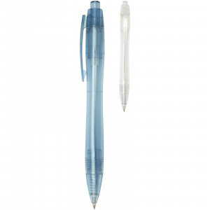 Penna a sfera Alberni in RPET (plastica riciclata dalle bottiglie d'acqua) inchiostro nero