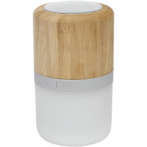 Speaker Bluetooth® in bambù Aurea con luce