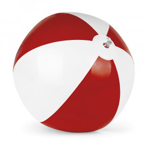Pallone gonfiabile da spiaggia in PVC in due colori diametro centimetri 28