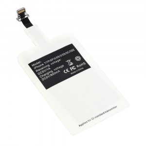 Ricevitore QI wireless con connettore lightning per abilitare i dispositivi Apple