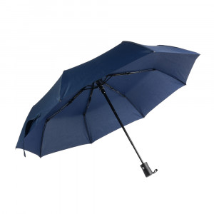 Mini ombrello apri-chiudi a pulsante in Polyester seta, richiudibile in guaina