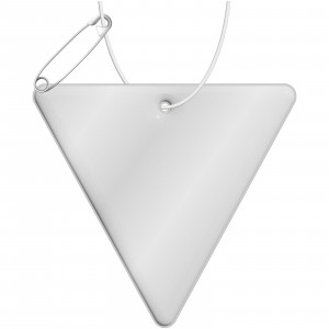 Gancio catarifrangente a triangolo invertito in PVC con catenella RFX™