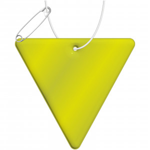Gancio catarifrangente a triangolo invertito in PVC con catenella RFX™