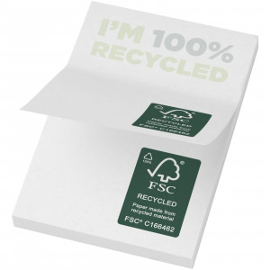 Foglietti adesivi in carta riciclata 50 x 75 millimetri Sticky-Mate®