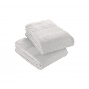 Asciugamano 100% cotone 400 g / m2 bianco 40x60 cm