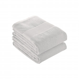 Asciugamano 100% cotone 400 g / m2 bianco 50x100
