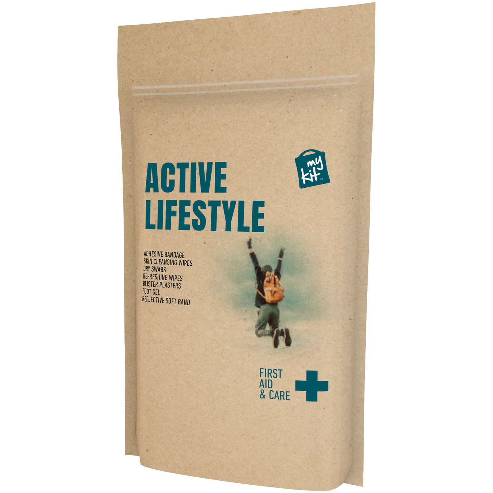 Kit pronto soccorso Active Lifestyle in confezione di carta MyKit