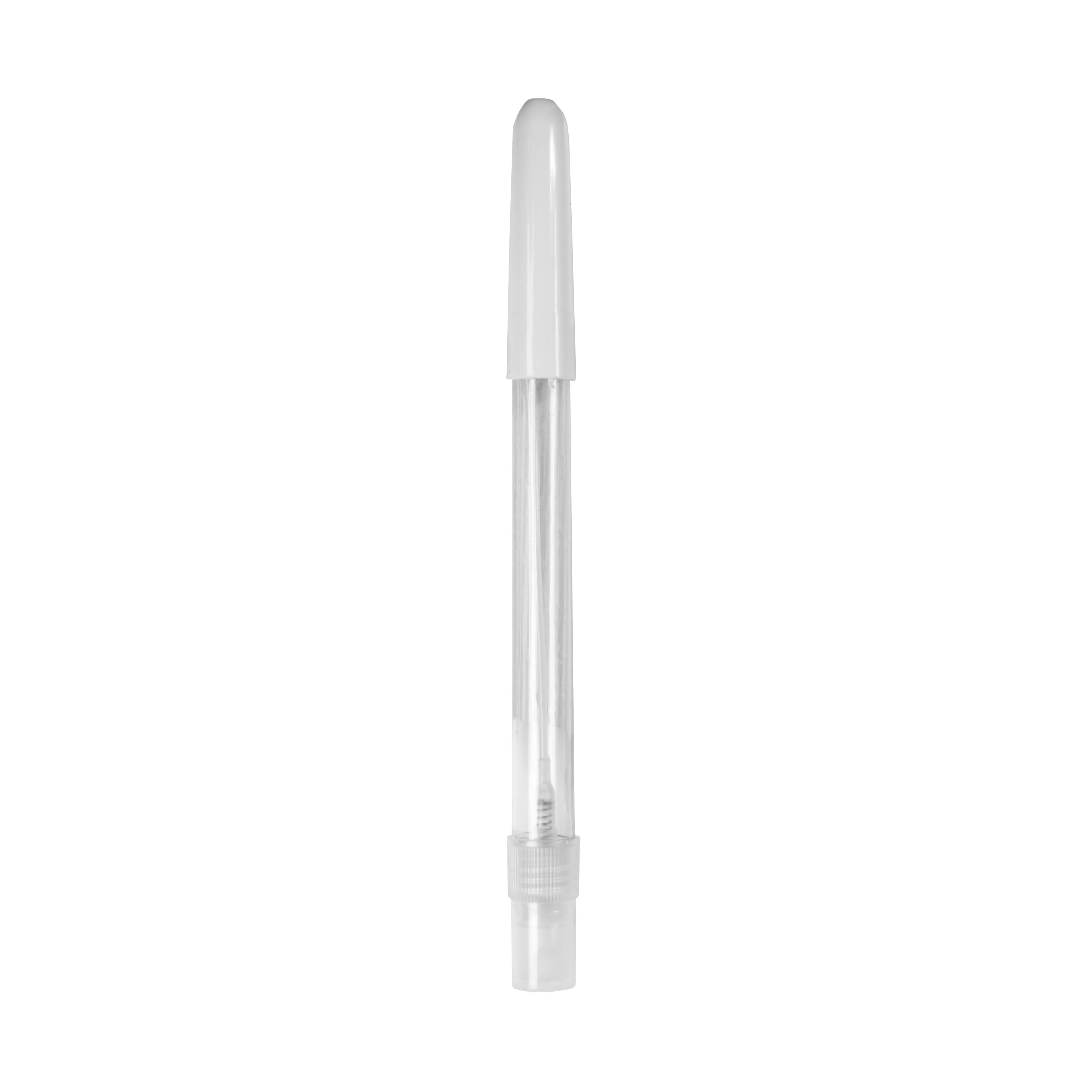 Penna a sfera in resistente plastica ABS con erogatore spray da 10 ml riempibile (liquido non incluso)