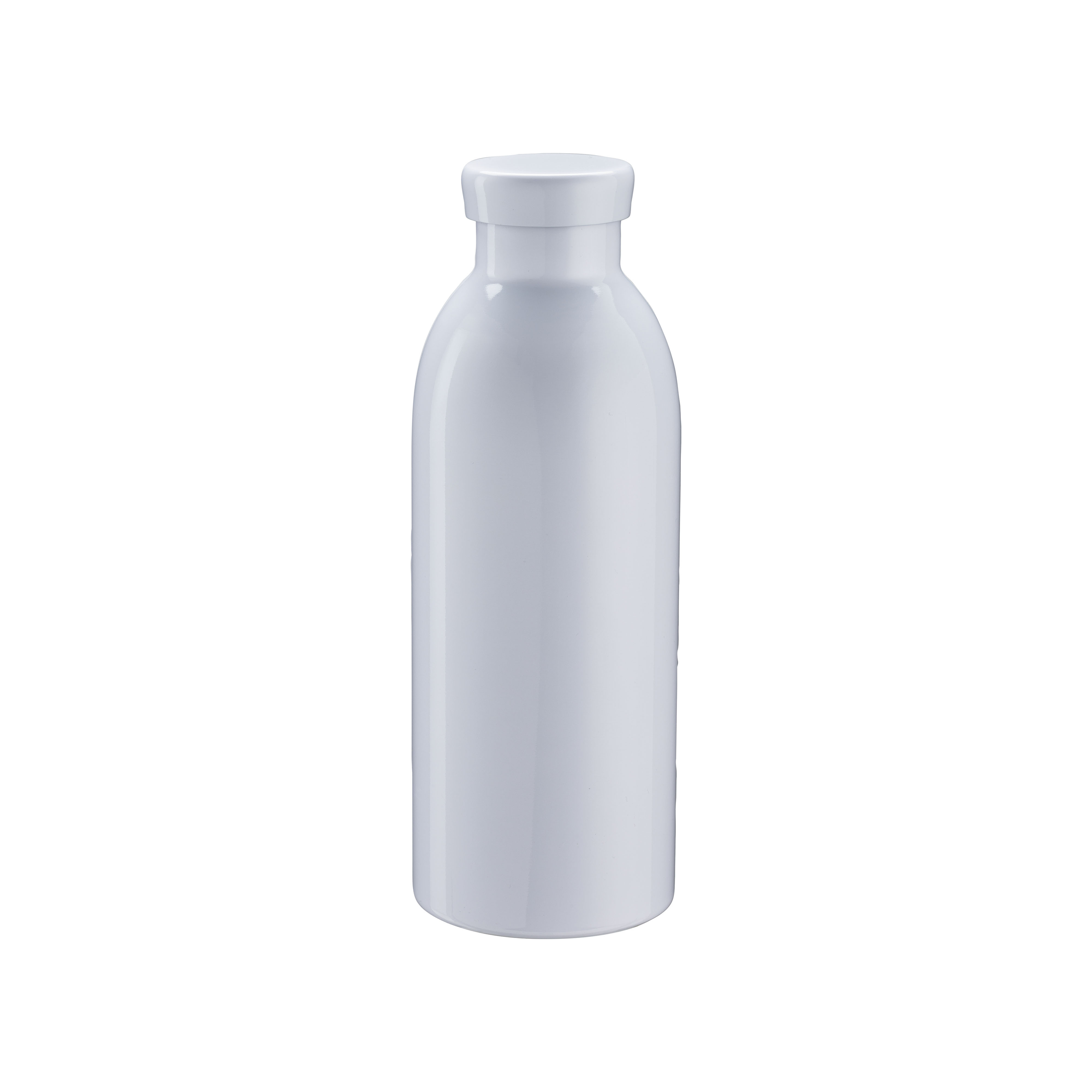 Bottiglia in acciaio inossidabile con doppia parete isolante con tappo in acciaio, 490 ml